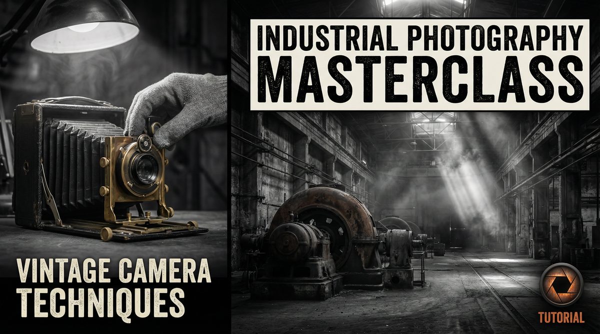 蘑菇影视-工业摄影技法视频教程